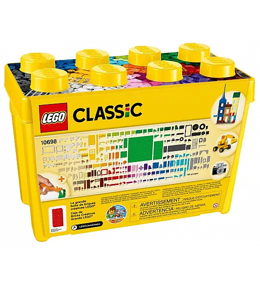 LEGO kocke CLASSIC Velika kreativna kutija s kockama 10698