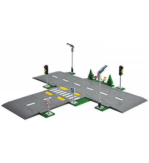 LEGO kocke CITY Ploče za cestu 60304
