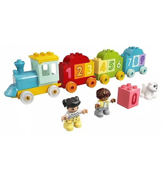 Lego kocke Duplo Številski vlak - učimo se šteti 10954