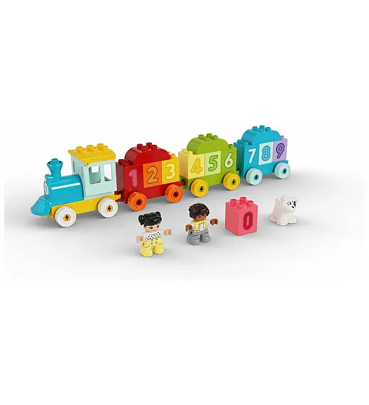 Lego kocke Duplo Številski vlak - učimo se šteti 10954