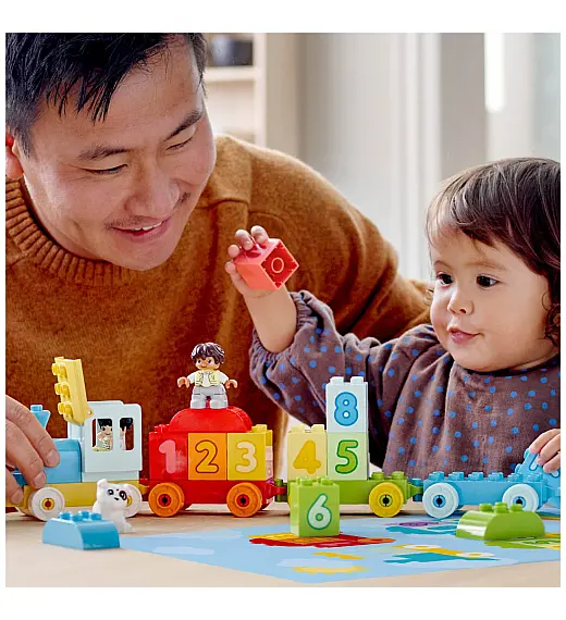 Lego kocke Duplo Številski vlak - učimo se šteti 10954