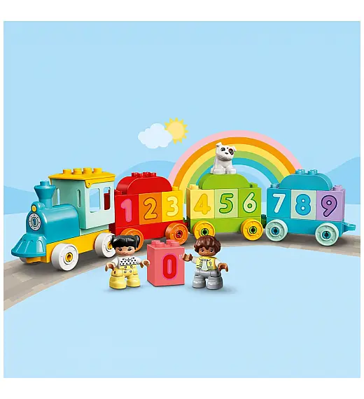 Lego kocke Duplo Številski vlak - učimo se šteti 10954