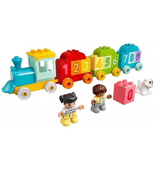 Lego kocke Duplo Številski vlak - učimo se šteti 10954