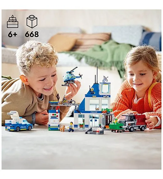 Lego kocke City Policijska postaja 60316