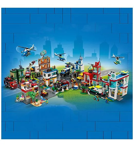 Lego kocke City Policijska postaja 60316