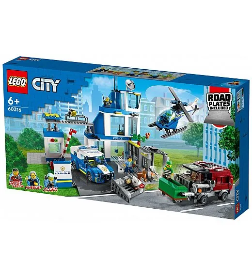 Lego kocke City Policijska postaja 60316