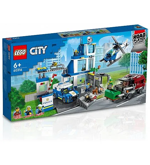 Lego kocke City Policijska postaja 60316