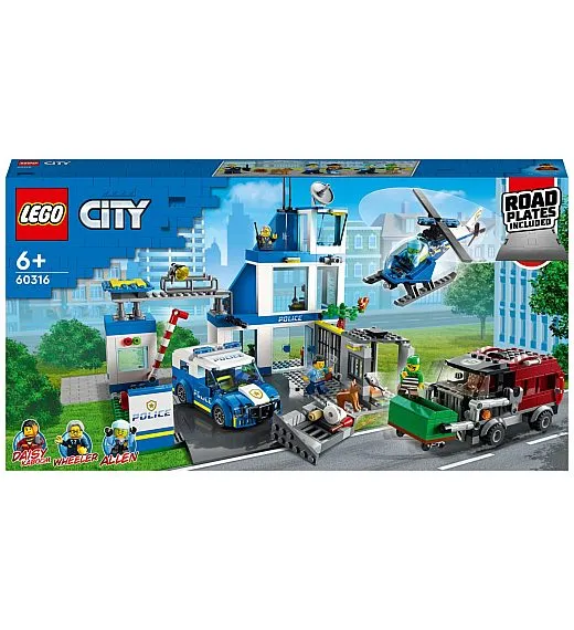 Lego kocke City Policijska postaja 60316