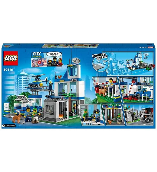 Lego kocke City Policijska postaja 60316