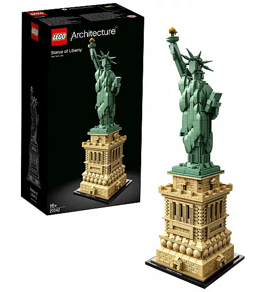 Lego kocke Architecture Kip Slobode 21042