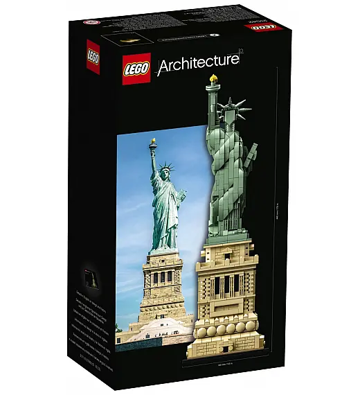 Lego kocke Architecture Kip Slobode 21042