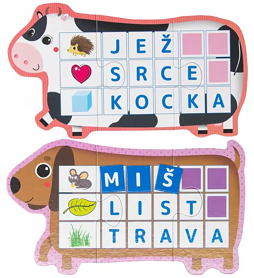 Lisciani igra Črkovanje