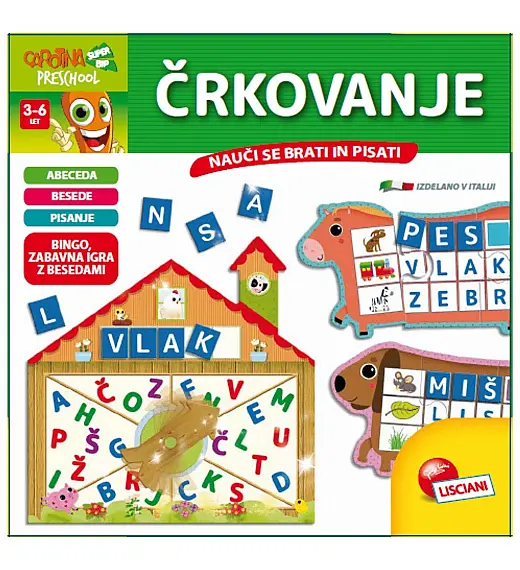 Lisciani igra Črkovanje