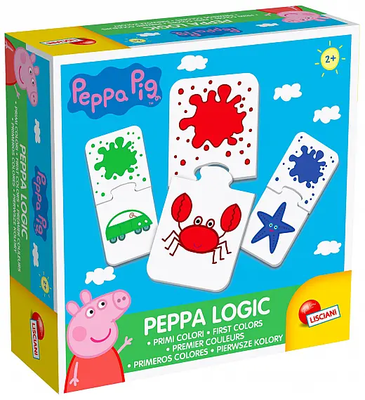 LISCIANI Peppa Pig logika brojevi ili boje