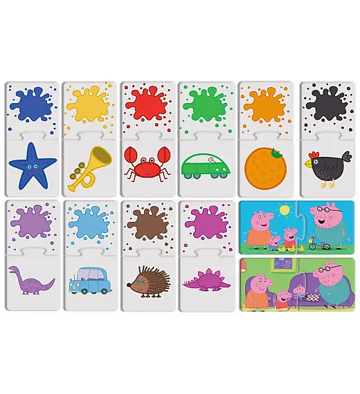 LISCIANI Peppa Pig logika brojevi ili boje