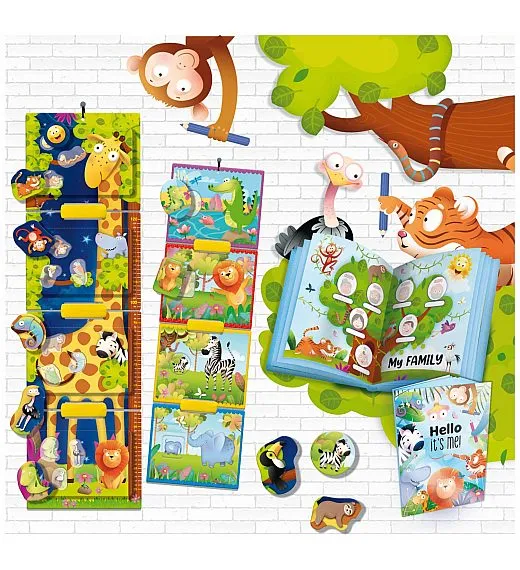 Lisciani Baby Montessori odrasti z žirafo