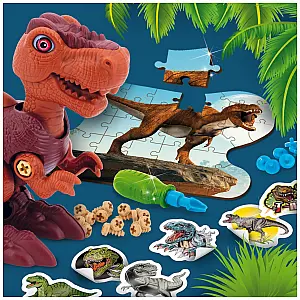 Lisciani I'm Genius sestavi dinozavra T-Rex