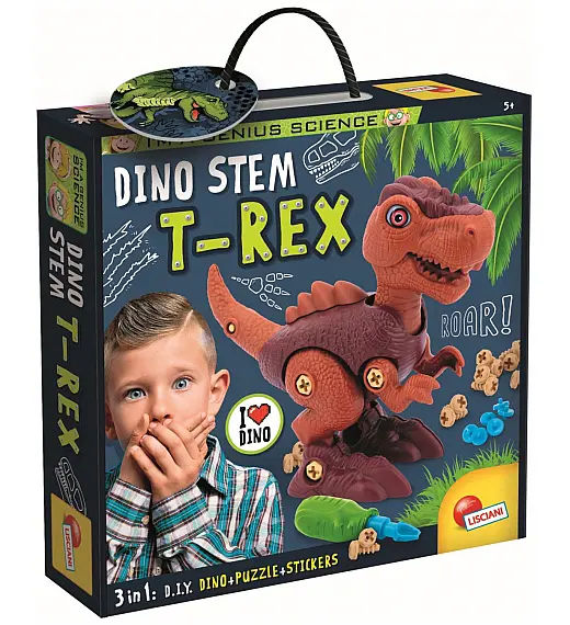 Lisciani I'm Genius sestavi dinozavra T-Rex