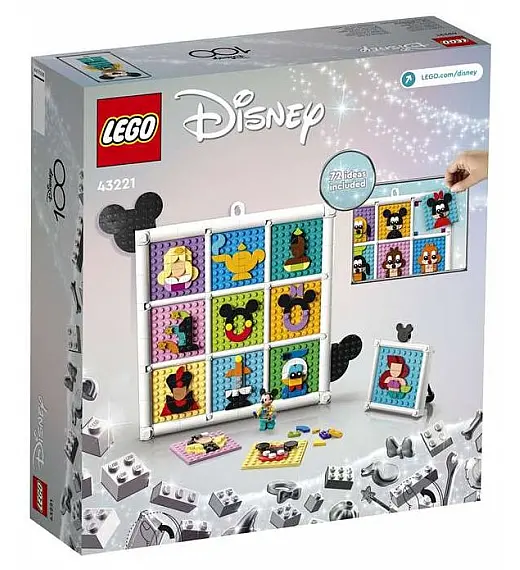 LEGO kocke DISNEY 100 godina Disneyjevih animiranih ikona 43221