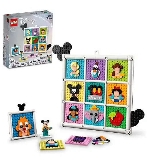 LEGO kocke DISNEY 100 godina Disneyjevih animiranih ikona 43221