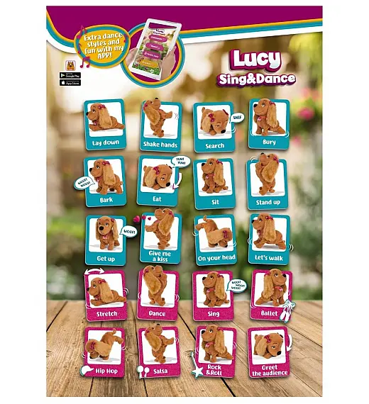 IMC TOYS plišani psić Lucy hr 95854