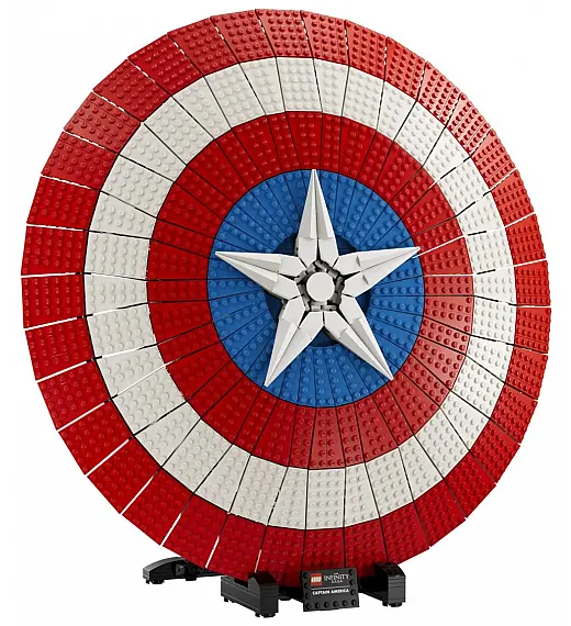 Lego kocke Super Heroes Štit Captaina Americe 76262