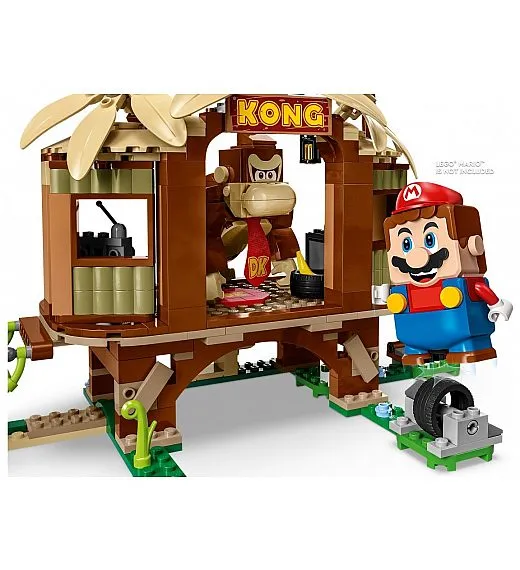 Lego kocke Super Mario Kućica na drvetu Donkeyja Konga – proširena staza 71424