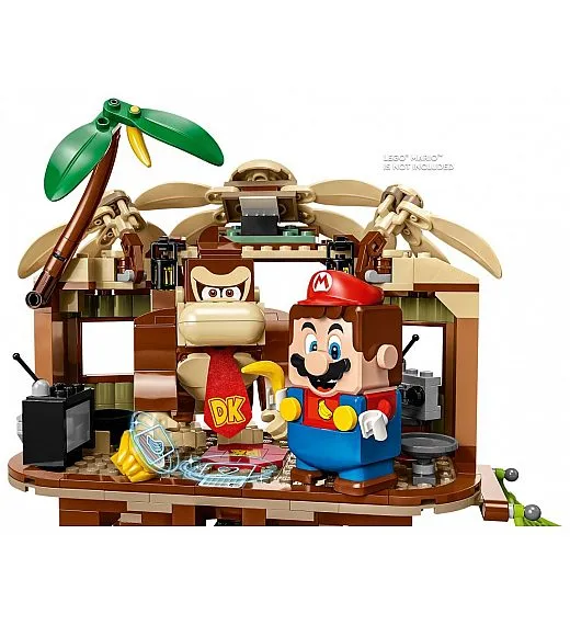 Lego kocke Super Mario Kućica na drvetu Donkeyja Konga – proširena staza 71424
