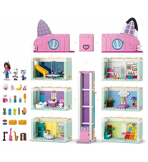 Lego kocke Gabina kuća lutaka 10788