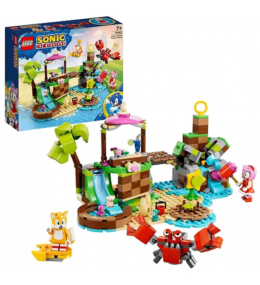 Lego kocke Amyn otok s utočištem za životinje 76992