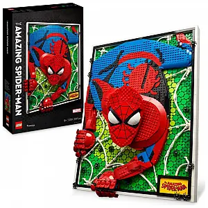 Lego kocke Art Osupljivi Spider-Man 31209 