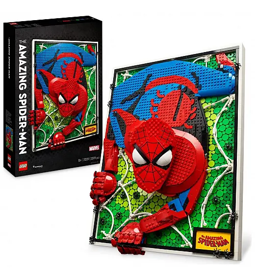 Lego kocke Art Čudesni Spider-Man 31209