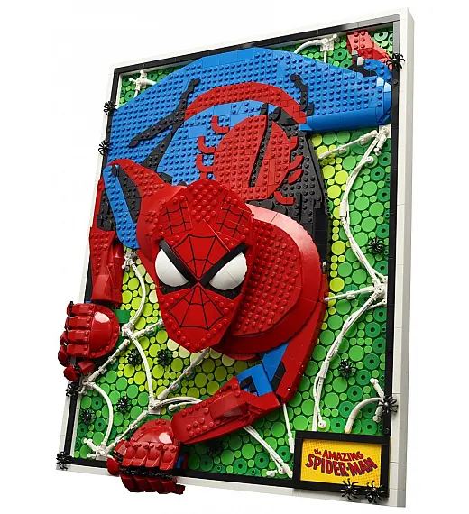 Lego kocke Art Čudesni Spider-Man 31209