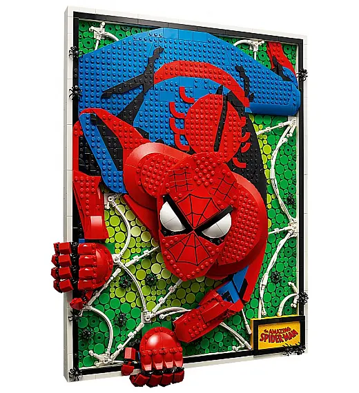 Lego kocke Art Čudesni Spider-Man 31209
