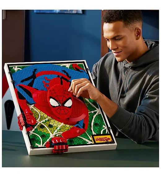 Lego kocke Art Čudesni Spider-Man 31209