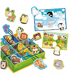 LISCIANI Montessori Baby životinje i staništa igra grupiranja i sortiranja 92772