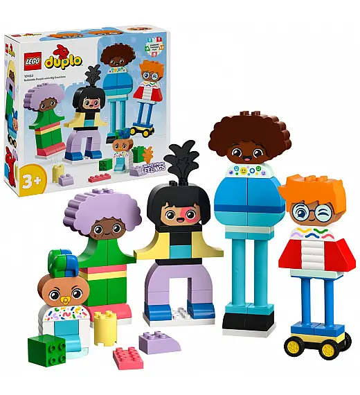 Lego kocke Duplo Složivi ljudi sa snažnim osjećajima 10423