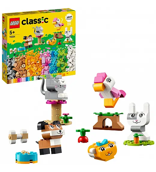 Lego kocke Classic Kreativni ljubimci 11034