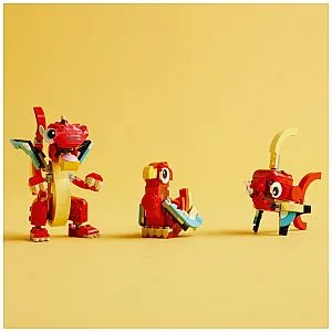Lego kocke Creator Rdeči zmaj 31145