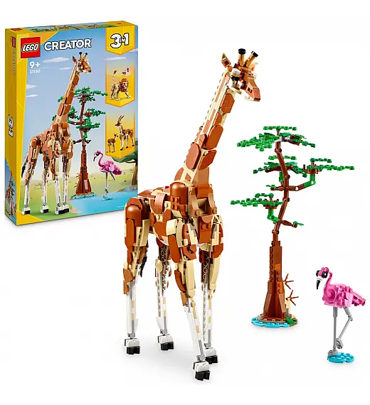 Lego kocke Creator Živali na divjem safariju 31150