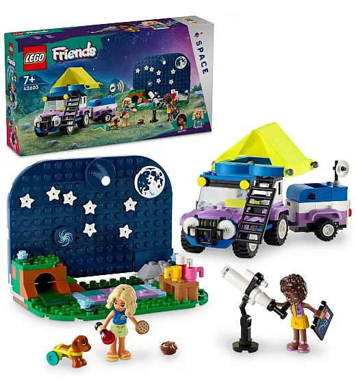 Lego kocke Friends Kamper za promatranje zvijezda 42603