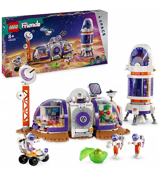 Lego kocke Friends Svemirska baza na Marsu i raketa 42605
