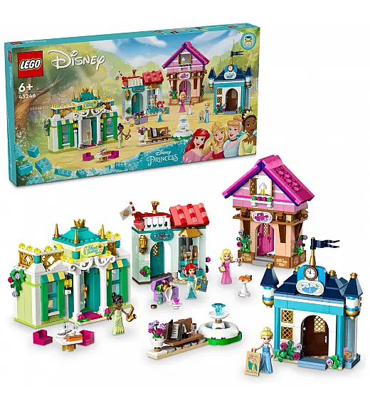 Lego kocke Disney Princess Pustolovine Disneyjevih princeza na tržnici 43246