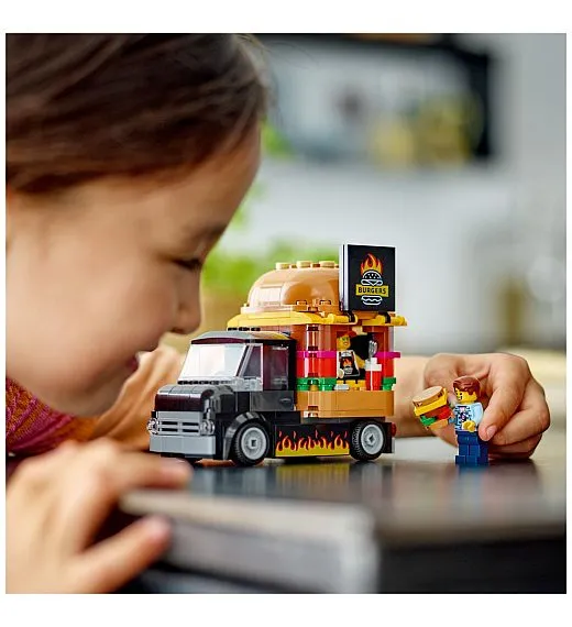 Lego kocke City Kamion s hamburgerima 60404