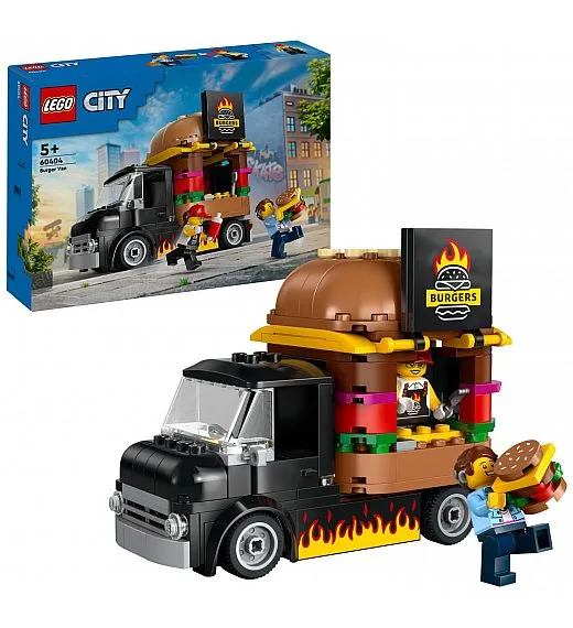 Lego kocke City Kamion s hamburgerima 60404