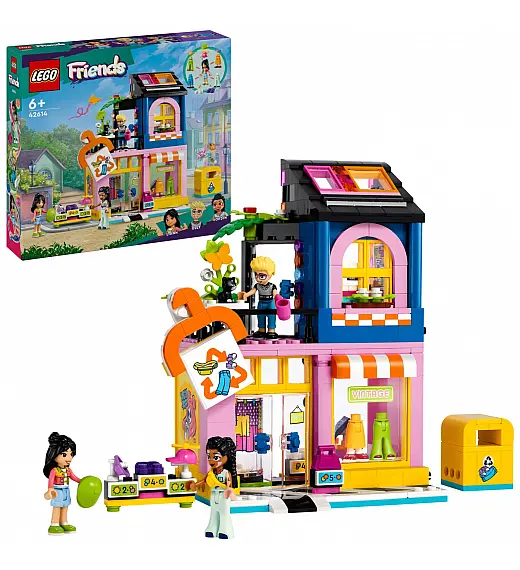 Lego kocke Friends Prodavaonica vintage odjeće 42614