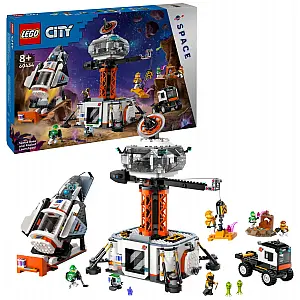Lego kocke City Svemirska baza i lansirna rampa 60434