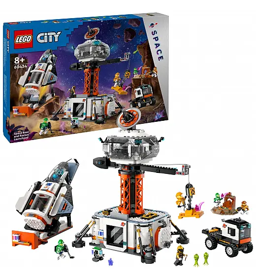 LEGO® CITY 60434 Svemirska baza i lansirna rampa