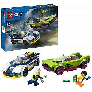Lego kocke City Utrka policijskog i sportskog auta 60415