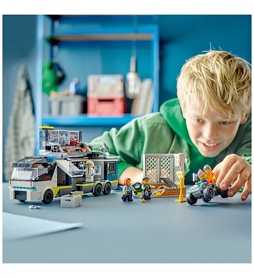 Lego kocke City Kamion s forenzičkim laboratorijem 60418